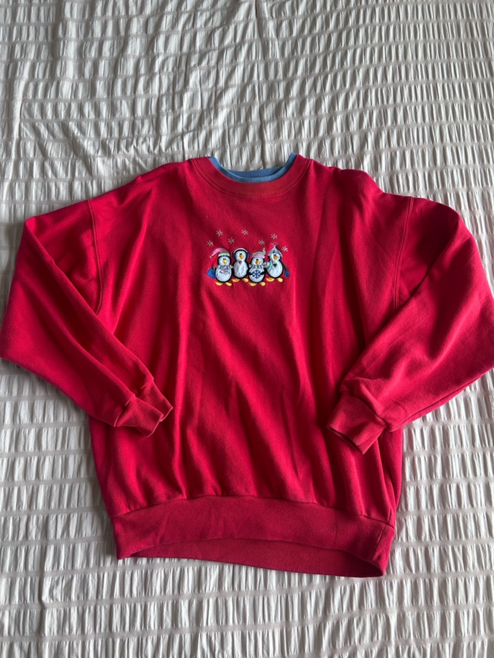 MC Sportswear Vintage Embroidered Penguin Crewneck (L)
